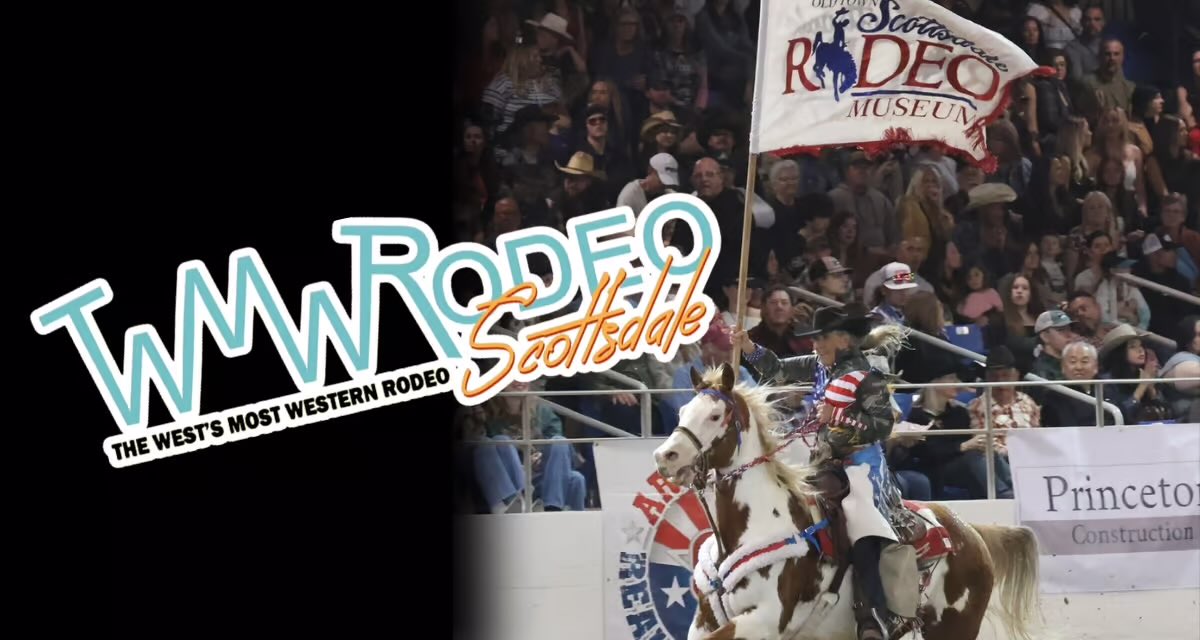 cowboylifestyle's tweet photo. 🌵The West’s Most Western Rodeo Rides Back Into Scottsdale Sept 5-7! @rodeoscottsdale 
🔥 PRCA action
🎤 @harrylugemusic &amp;  @BartCrow 
🎉 70s, 80s, 90s theme nights
🤠 Afterparty included!

📍 WestWorld of Scottsdale
🎟️ Get tickets now

https://t.co/CWHfXvLFIA https://t.co/Zry93PKqbR