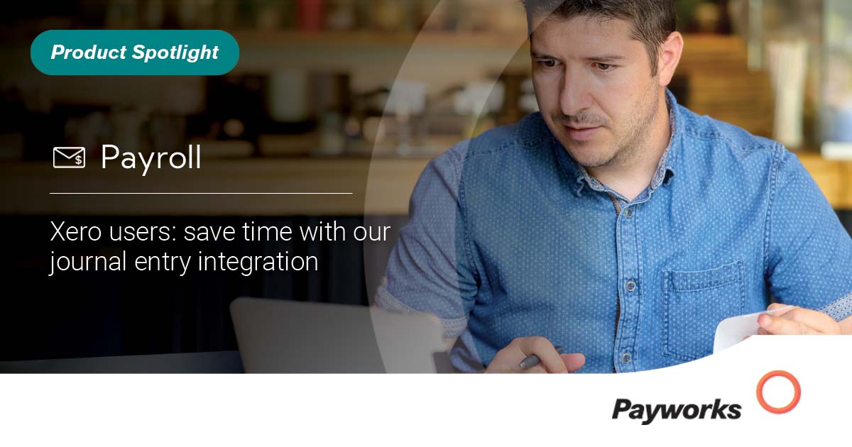 Payworks's tweet image. Already using Xero’s accounting software? 
You can instantly take advantage of a streamlined journal entry process through direct access to our Payroll journal entry integration: hubs.ly/Q03z8rvw0.
#PayrollServices #XeroAccounting #JournalEntry