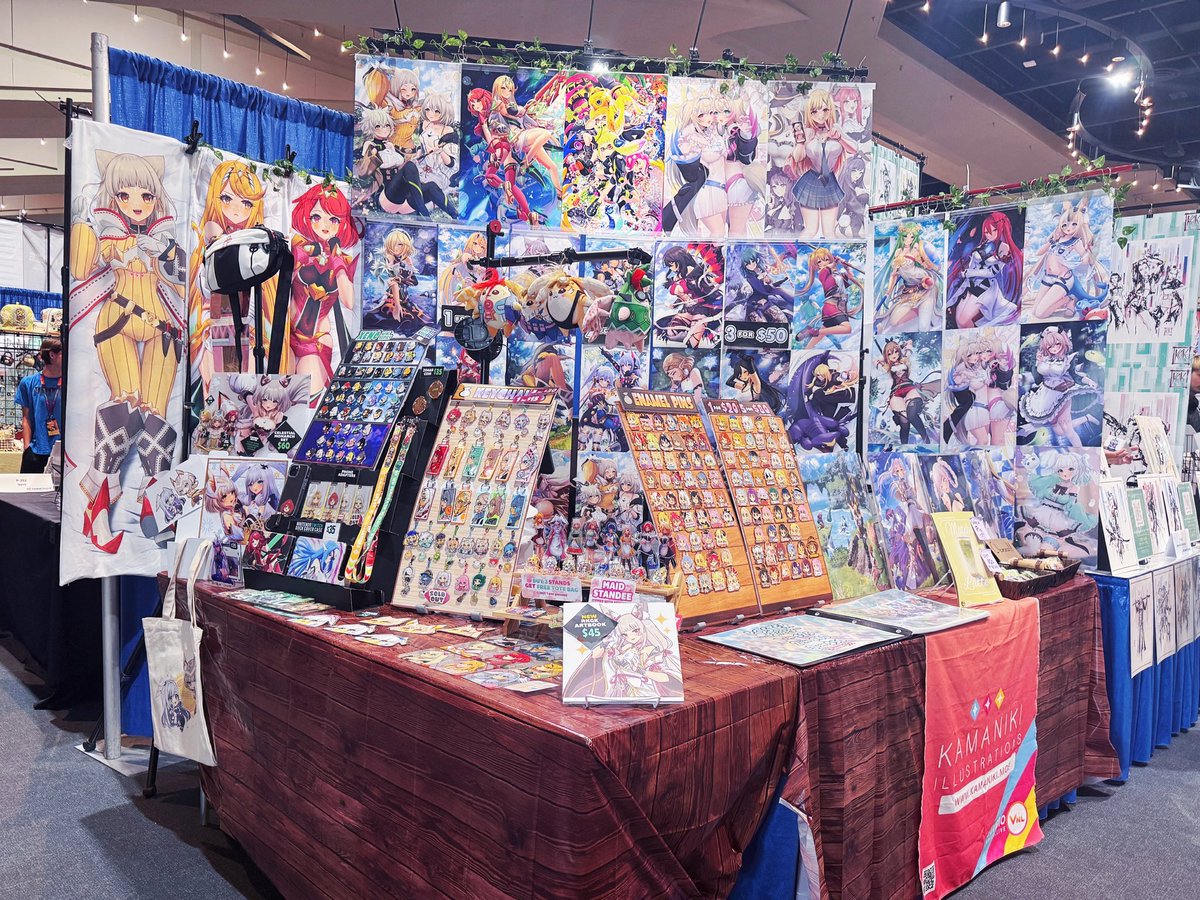 HI IM AT ANIMETHON— I FORGOT TO MAKE A TWEEET LOL

@  booth 301– which is literally at the entrance door— 🫣

….

I’m sure a lot of you who are here dropped by already BUT IF YOU HAVEN’T COME SAY HIIII