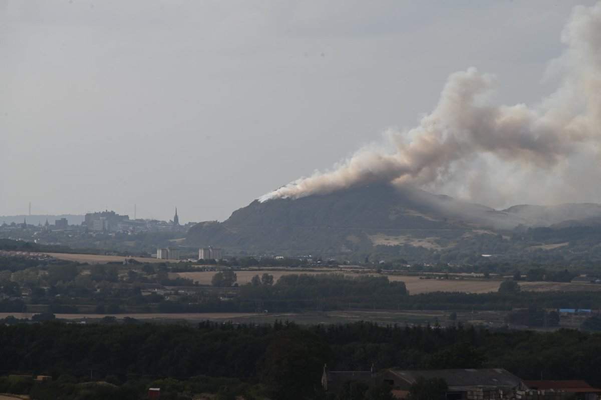It's the end of days. The long-dormant volcano on Arthurs Seat has erupted again, releasing the Four Horsman of the Apocalypse (who are en route to East Pilton).