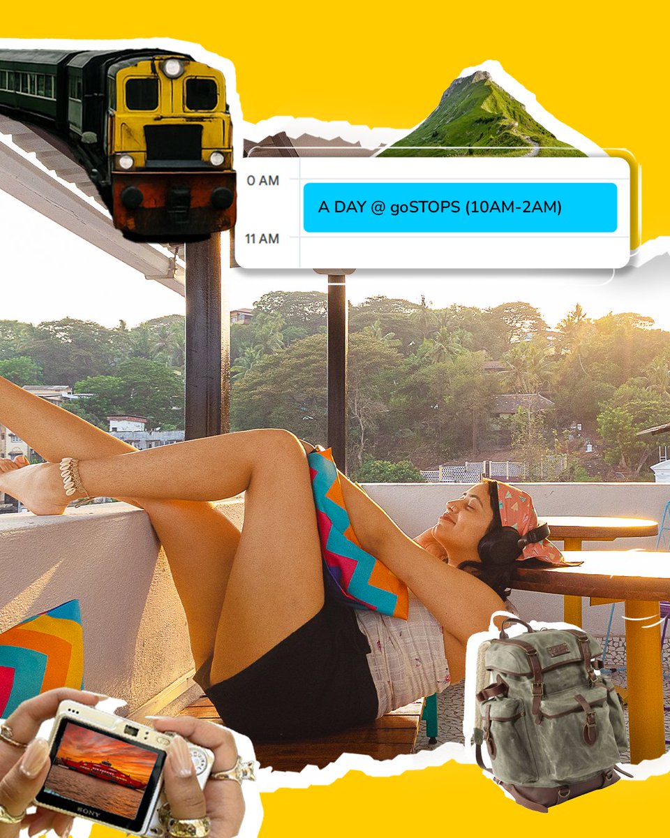 gostopsofficial's tweet image. Mornings start with plans. 
Afternoons start with lunch. 
Nights never really end.

From sunrise selfies to midnight bunk bed gossip, a day at goSTOPS is anything but normal 🥳

Book now:  gostops.com/stay/destinati…

#goSTOPS #GoMoreBeMore #LongWeekend #SoloTravel #Travel #Trip