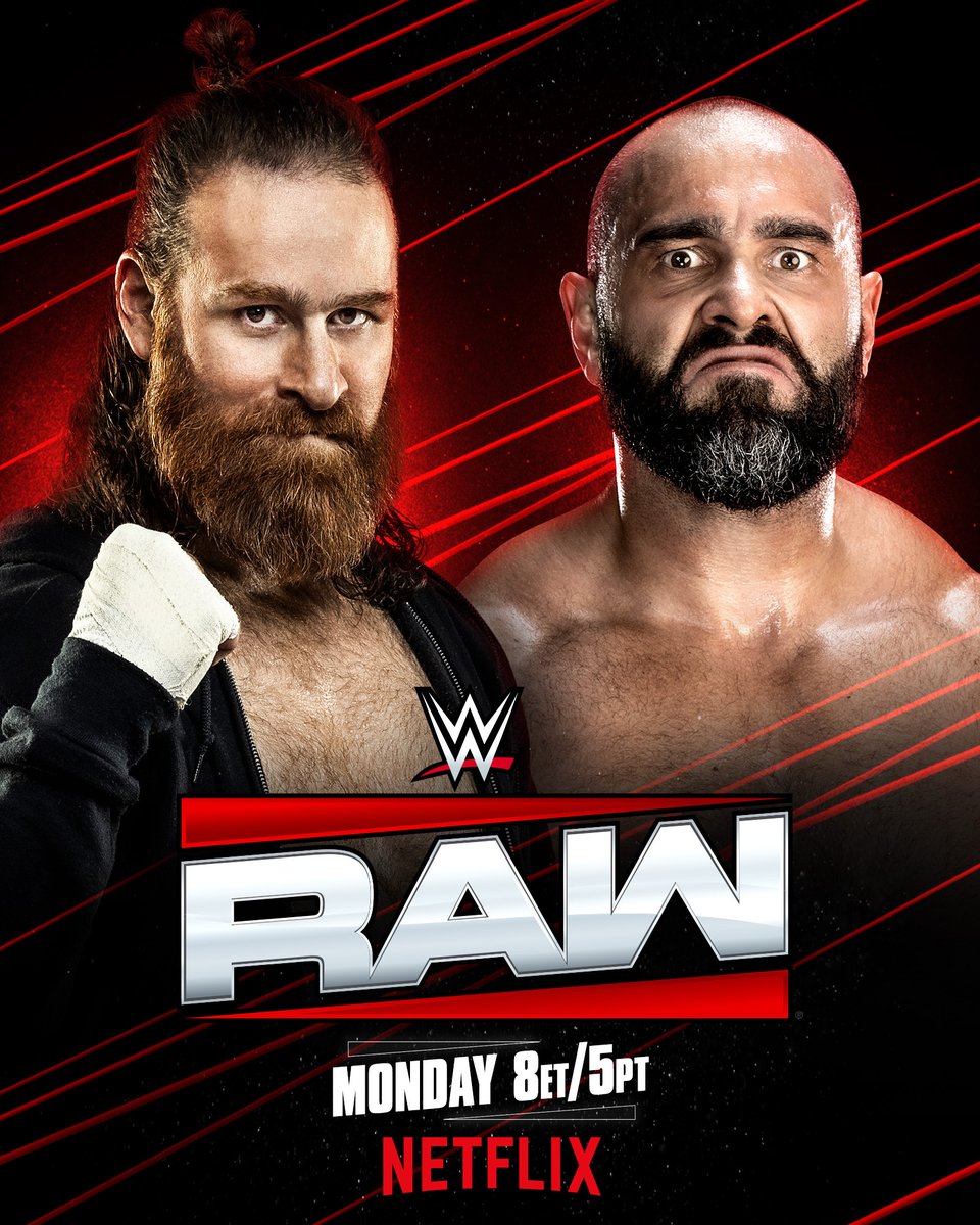Who ya got when <a href="/SamiZayn/">Sami Zayn</a> goes one-on-one with Rusev tomorrow night on #WWERaw?

🇨🇦 QUEBEC
🎟️ ticketmaster.ca/event/3100628B…
▶️ netflix.com/wweraw