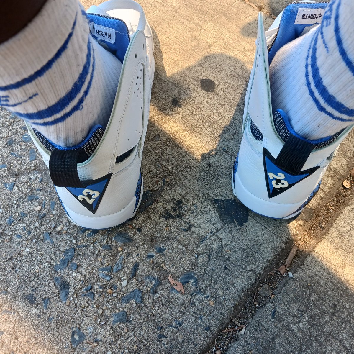 Blackmartian333's tweet photo. I know 4 a FACT U ain't seen a pair of deez! #VII'sπ₯π#LikeMike #NikeHead #AirJordans #Nike #KOTD π #Jordans #Jordan #AirJordan #Kicks #Classic #Classics #BlackCat #SneakerHead #Sneakers #SNKRS #Nikes #GOAT #LastDance #NBA #Orlando #Magic Colorway #ChecksOverStripes #SwooshGang https://t.co/jYRgZhipIx