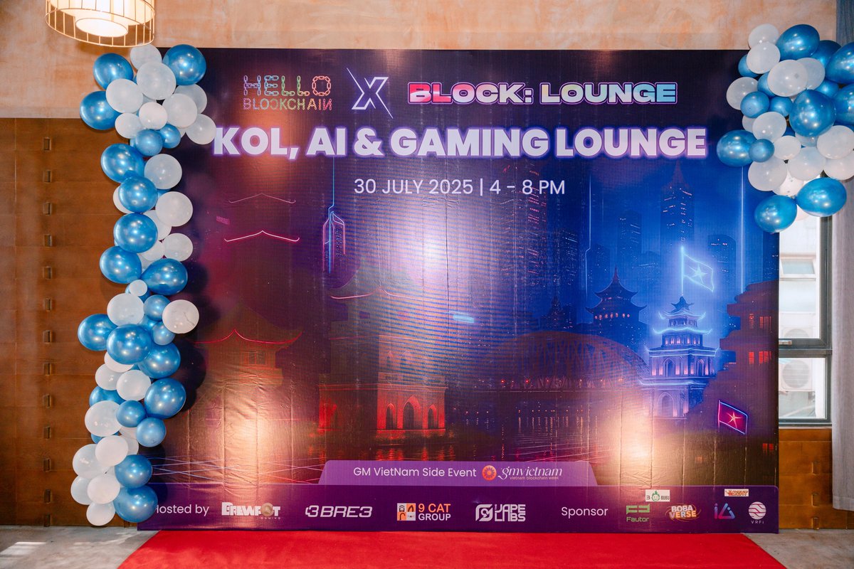 Haust Supreme (@haustsupreme) on Twitter photo ๐ฅ Throwback to GM Vietnam!
Haust Supreme joined the vibes at HELLO BLOCKCHAIN x <a href="/block_lounge/">BLOCK:LOUNGE</a> in Hanoi an epic evening of networking, Web3 energy, and Southeast Asiaโs unstoppable momentum! ๐โก
From blockchain builders to game changers, the night was packed with ideas, ๐ฅ Throwback to GM Vietnam!
Haust Supreme joined the vibes at HELLO BLOCKCHAIN x <a href="/block_lounge/">BLOCK:LOUNGE</a> in Hanoi an epic evening of networking, Web3 energy, and Southeast Asiaโs unstoppable momentum! ๐โก
From blockchain builders to game changers, the night was packed with ideas,