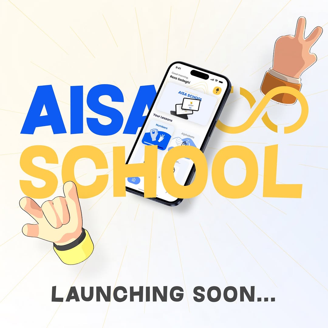 AISA_Solutions's tweet photo. 🚀 Coming Soon!

Hey AISA Family! 👋🏻
We’ve got some game-changing news…

The first-ever AI-powered Sign Language Learning platform is almost here! 🤟🏻
This is more than an app, it’s a movement to empower 466 million+ people worldwide. 🌍💙
Stay tuned. 

#AISASchool #Sign_Language https://t.co/aKaGnRqzYC