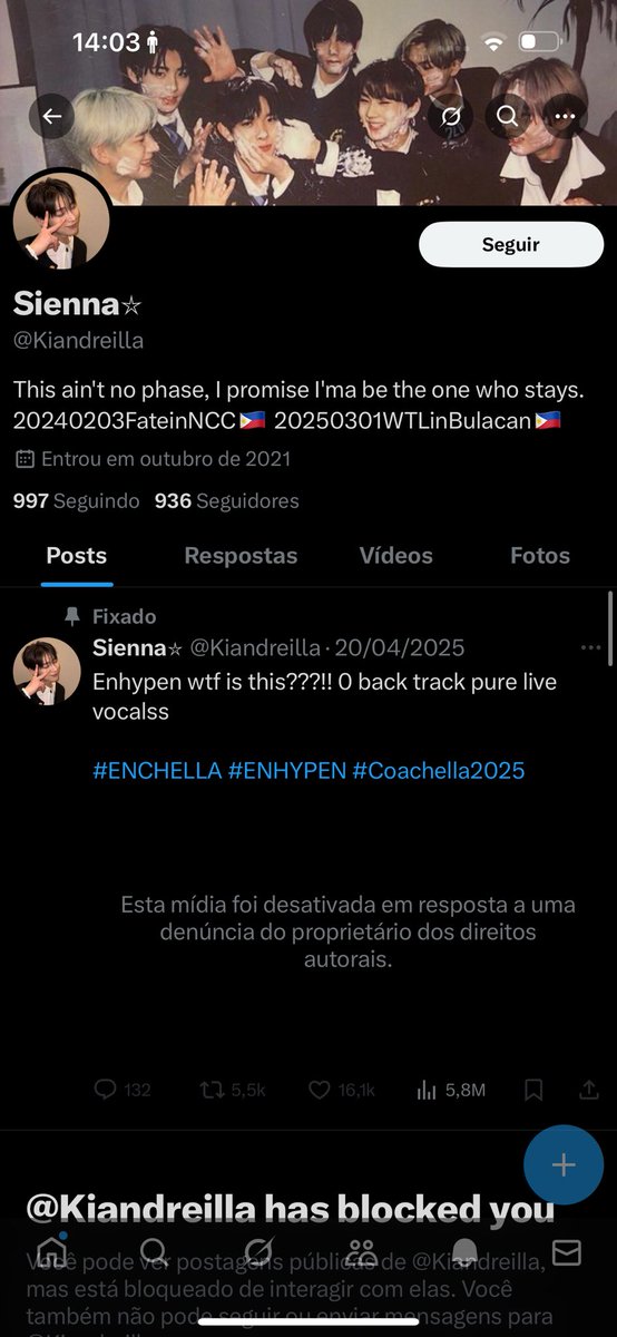 fandom so brave that they quote and block ijbol 🤣