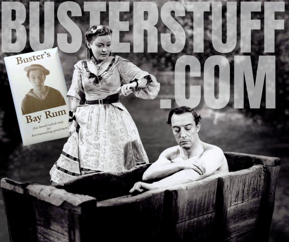 BusterKeatonSoc's tweet photo. #SundaySales Take a bath with Buster Keaton ;) With our Buster Keaton Bay Rum soap, that is! https://t.co/JR7cPSdDGN 

#oldhollywood #damfino #busterkeaton https://t.co/qLvHpWg6cu
