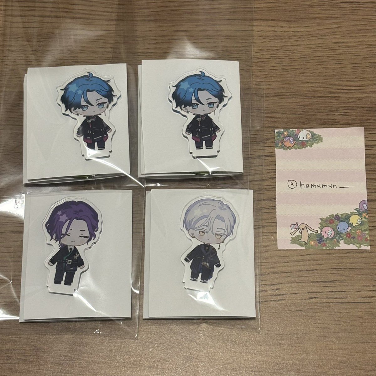 hamumun_____'s tweet photo. 【交換】

ブレイクマイケース ブレマイ
周年 1周年 1st Anniversary
ミニアクリルスタンド ミニアクスタ

譲:新名2、祠堂、隠岐谷

求:城瀬、立科(城瀬は友人分)

検索からでもお気軽にお声かけくださいませ
よろしくお願いいたします🌙 https://t.co/ZqBMX4oVMy