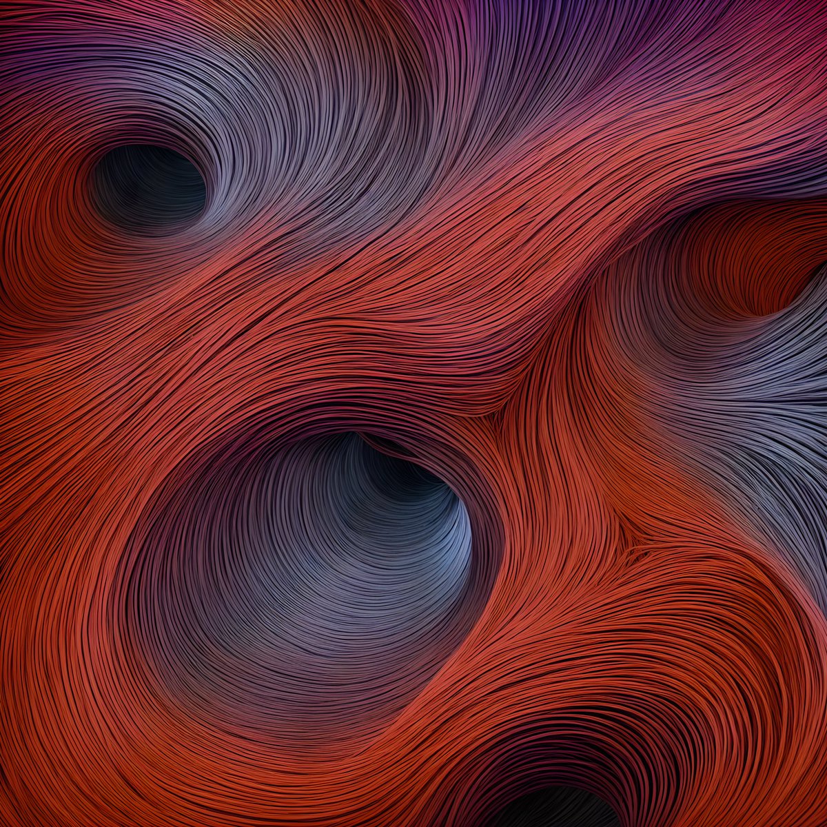Day 226
90,909 tx - 54.07 ETH

High activity filled the canvas with dense lines and deep, layered color.