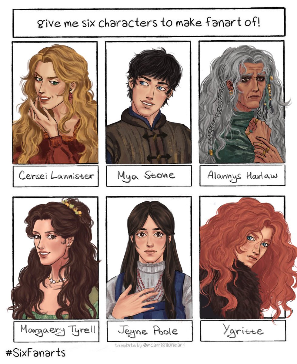 #asoiaf girls part one