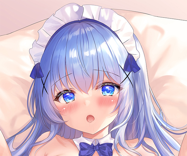 チノちゃんのえっちなおねだりイラストをファンティアに載せました。無料プランでも閲覧出来るのでよろしくお願いします(*'ω`*) 