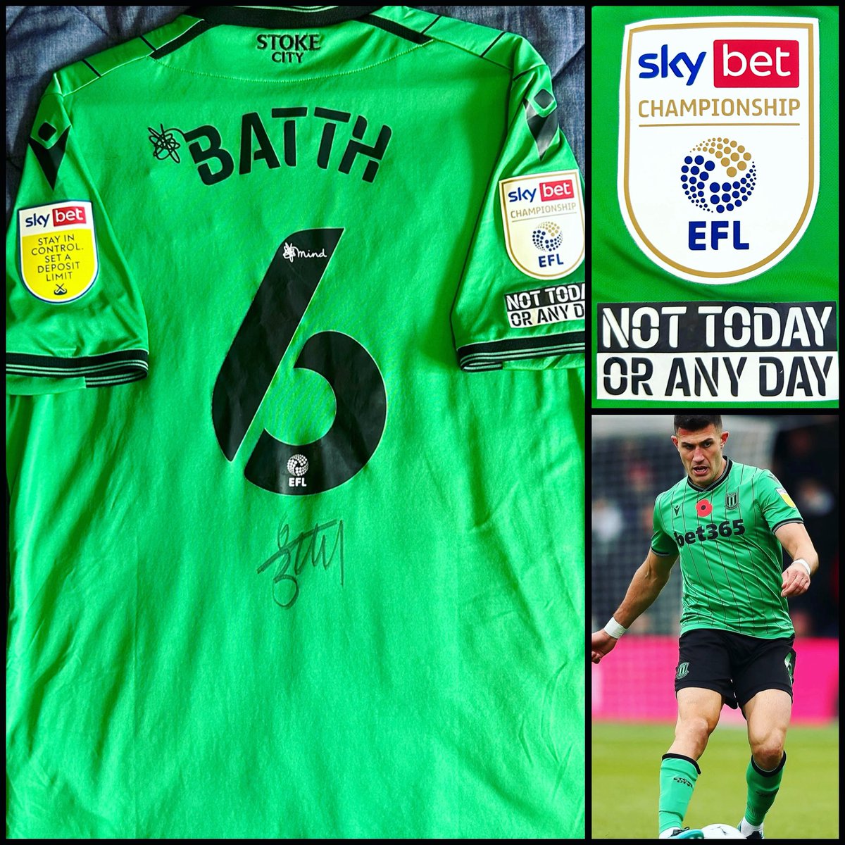 Stoke City Match Worn tweet media