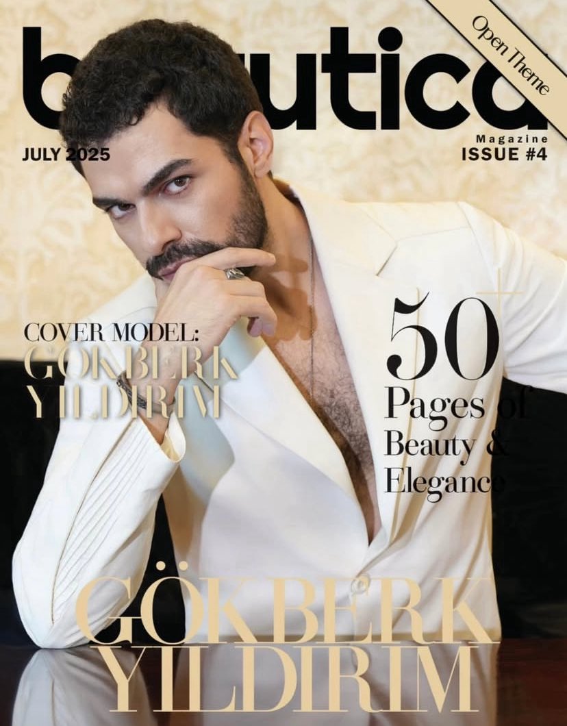 #GökberkYıldırım, Beautica Magazine dergisinin yeni sayısında. 💥