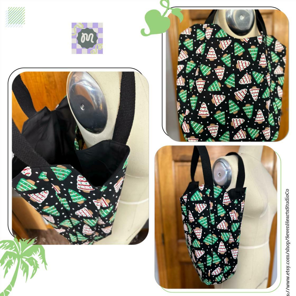 SevenHeartsSCo's tweet photo. Elevate your holiday shopping with our Handmade Christmas Tree Tote Bag! This oversized, eco-friendly carry-all is perfect for gifts and goods. Shop sustainably this season! #EcoFriendly #HolidayShopping

 Shop Now https://t.co/yZBzL2eup0 https://t.co/IXLgFN0Ul6