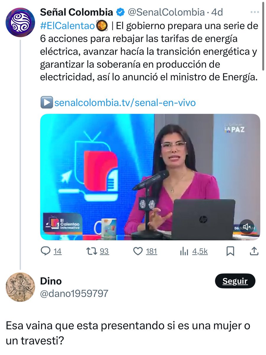 Lo dicho: a los dos concejales del <a href="/CeDemocratico/">Centro Democrático</a> los responsabilizo por lo que le pueda pasar a los funcionarios y periodistas del sistema de medios públicos en todo el país.

Uno de ellos dice que patrocinamos asesinos y que hacemos conciertos para celebrar atentados; el otro,