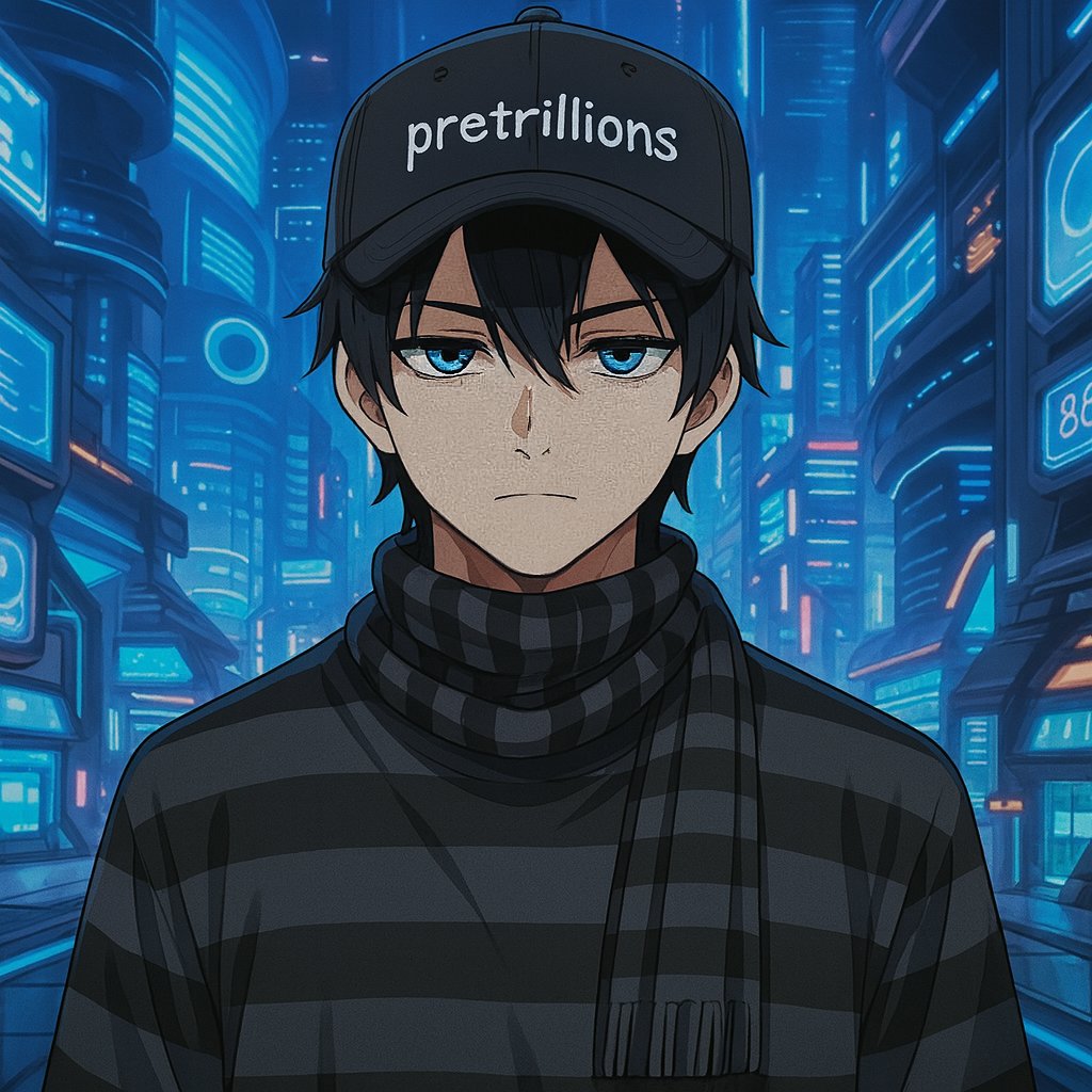 pretrillions is whatever you want; composable and remixable IP, a mix of AI and NFTs.
all on USD₮ rails with 0 fees.
Pretrillions.