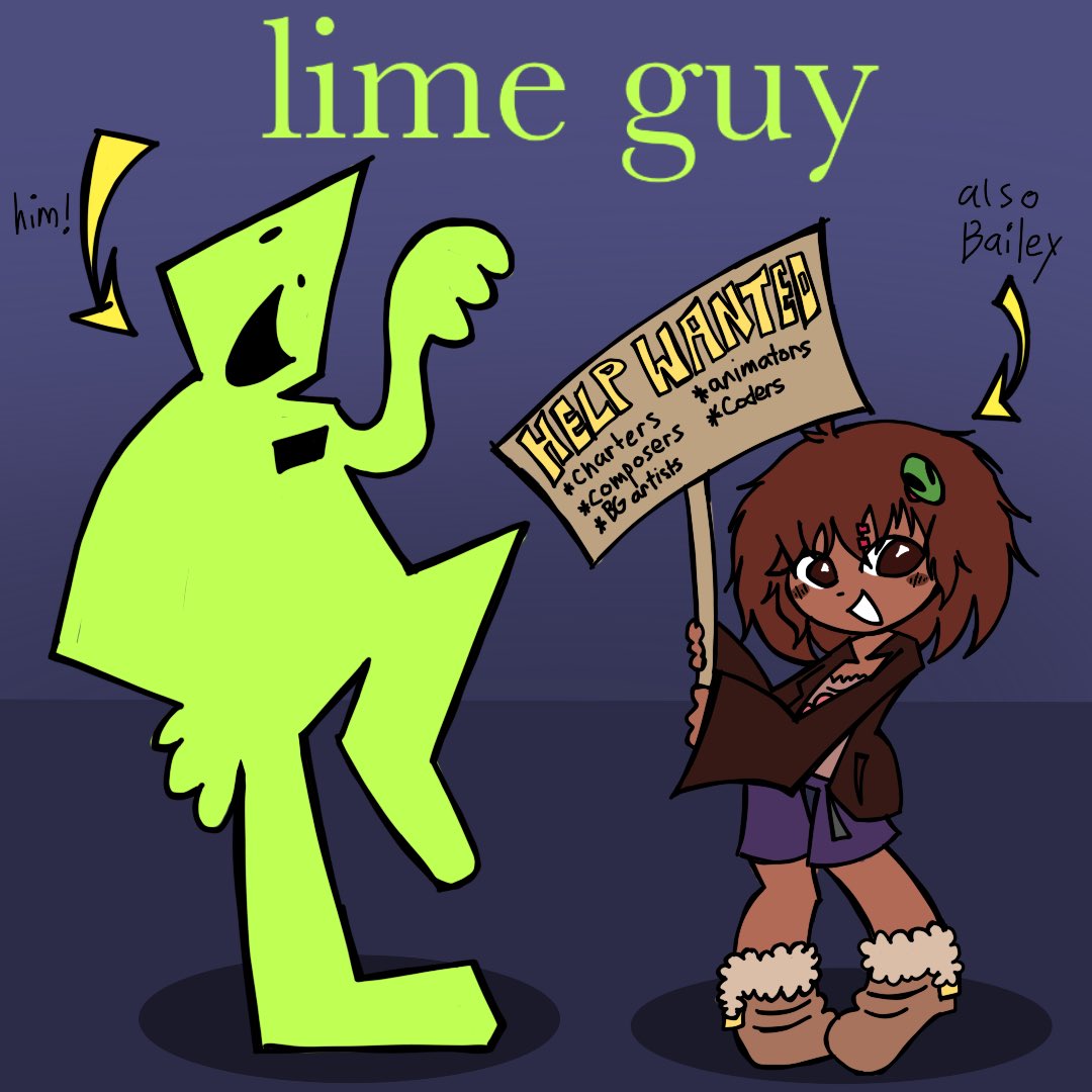 VS LIME GUY hehe tweet media