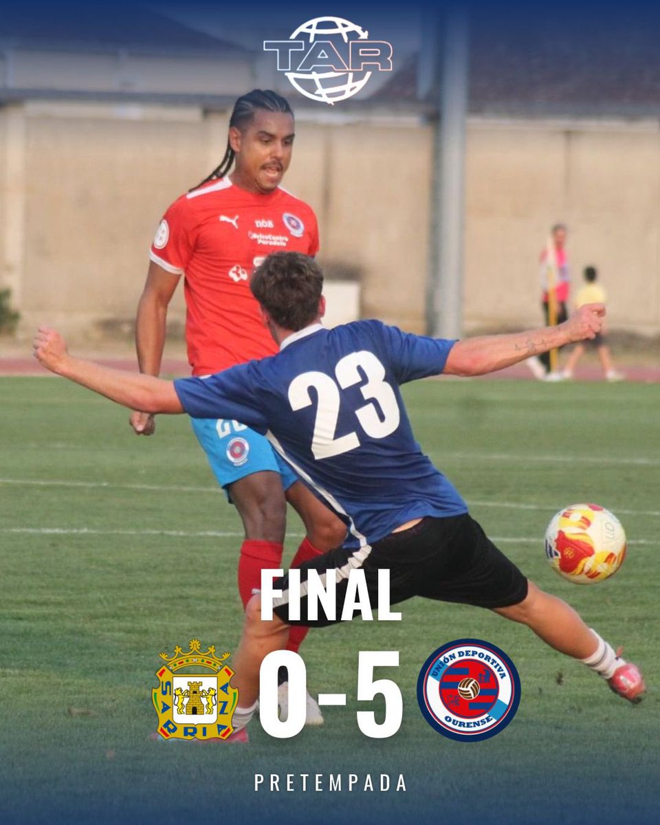 UD Ourense 🐺 (@udourense2014) on Twitter photo 🎬 𝐅𝐈𝐍𝐀𝐋 | 0-5
Rematamos o noso segundo desprazamento con vitoria grazas aos goles de Puime, Rufo, Osián e dous tantos en propia meta.
Grazas á <a href="/SDSarriana/">SD Sarriana</a> pola acollida. Vémonos pronto en Segunda RFEF!
#SarrianaOurense 🎬 𝐅𝐈𝐍𝐀𝐋 | 0-5
Rematamos o noso segundo desprazamento con vitoria grazas aos goles de Puime, Rufo, Osián e dous tantos en propia meta.
Grazas á <a href="/SDSarriana/">SD Sarriana</a> pola acollida. Vémonos pronto en Segunda RFEF!
#SarrianaOurense