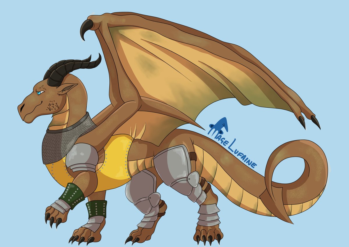 Decided it'd be nice to share my #hansry as dragons art here. 

#kcd2 #hanscapon #henryofskalitz