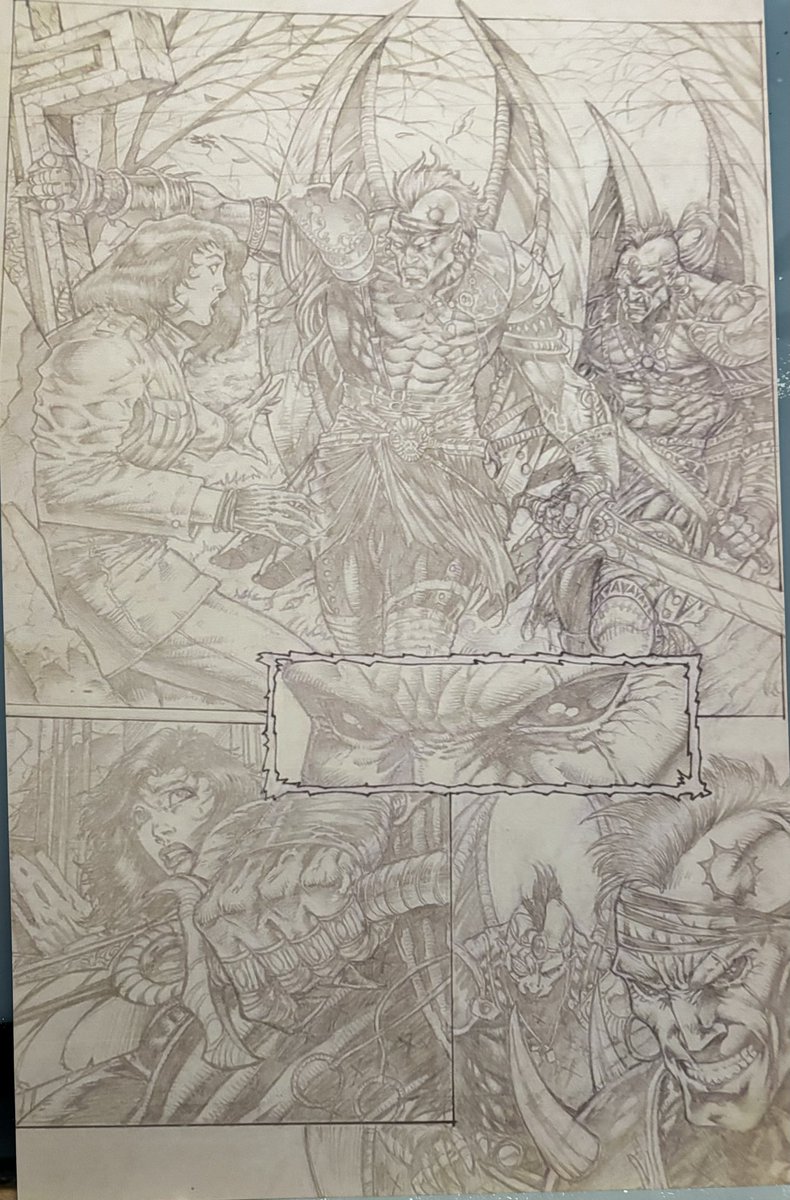 SeclusionStudio's tweet image. Finally! The 2nd  #Ripclaw pg by Michael Ortiz is done! Really excited about the challenge these pages are &amp;amp; looking forward to finishing them. #comics #indiecomics #topcow #seclusionstudios #ReadComicsYouLike