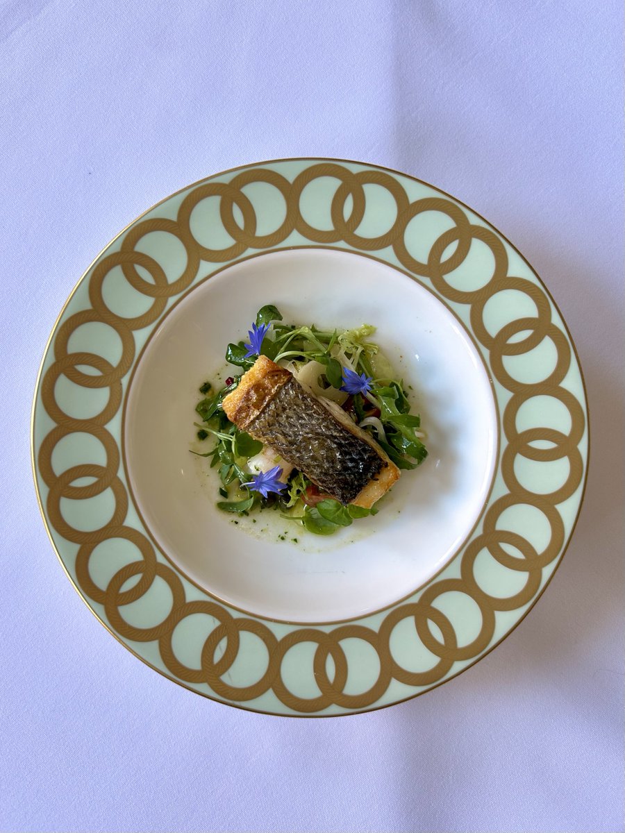 Line-caught seabass from Liverpool Bay. Served with a vibrant tomato, prawn &amp; rocket “Vierge”. 

Fresh, seasonal, and now on our light bites menu at The Art School 🎣

🍽️ Book here: bit.ly/3XT4efV

#LiverpoolRestaurants #Seafood