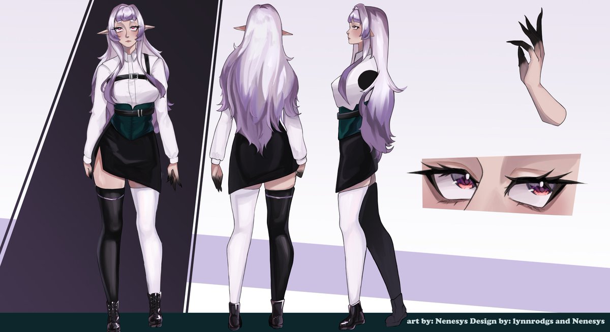 💜 Hewoo! Eu sou a Lyka Yumiko! A banshee ceifadora mais preguiçosa que você poderia conhecer.

🤍 Refsheet por: <a href="/Neneesys/">Nenesys 🦇</a> 

Hashtags: 

Oshimark:👻💜

Geral: 
#LykArts  

para artes +18, por favor consultar!