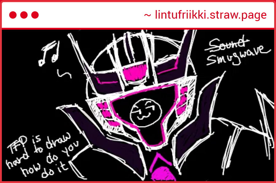 smugwave i love you!! 💜
tfp is hard to draw but once you get used to it, it's so satisfying to draw those wonderful shapes 💞
