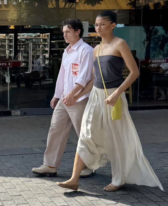 Tom Holland and Zendaya photographed in London recently!