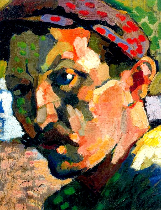 MAEGHTYoyo's tweet photo. En 1905 André Derain peint cet "Autoportrait à la casquette", L’artiste, alors au cœur de l’aventure fauve, s’affirme avec des couleurs éclatantes et une énergie picturale héritée du néo-impressionnisme
#Derain #AndreDerain #Fauvisme  #ArtModerne #HistoireDeLart #yoyomaeght https://t.co/85fZmNE5Qv