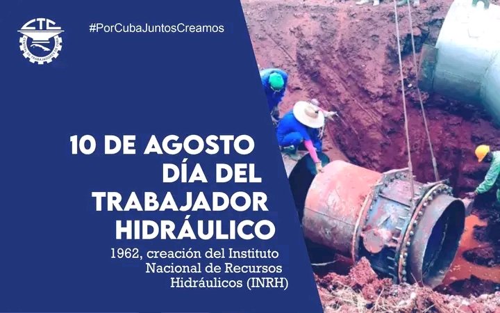 ONURE Granma (@onuregranma) on Twitter photo La ONURE en Granma felicita a todos los Trabajadores Hidráulicos en su día Felicidades
<a href="/YudelkisOrtizB/">Yudelkis Ortiz Barceló</a> La ONURE en Granma felicita a todos los Trabajadores Hidráulicos en su día Felicidades
<a href="/YudelkisOrtizB/">Yudelkis Ortiz Barceló</a>