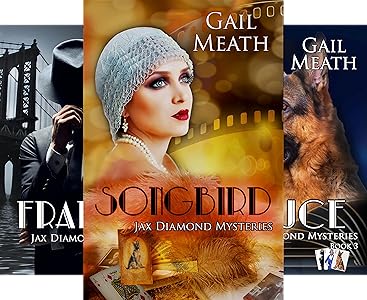 Escape Into the JAX DIAMOND MYSTERIES
by Gail Meath!

Join Jax Diamond, private investigator, Ace, his canine partner, and Laura Graystone, a budding Broadway star, on a fun yet dangerous ride during the Roaring Twenties as . . .

amzn.to/4osAJhd
Available on KU
#AD