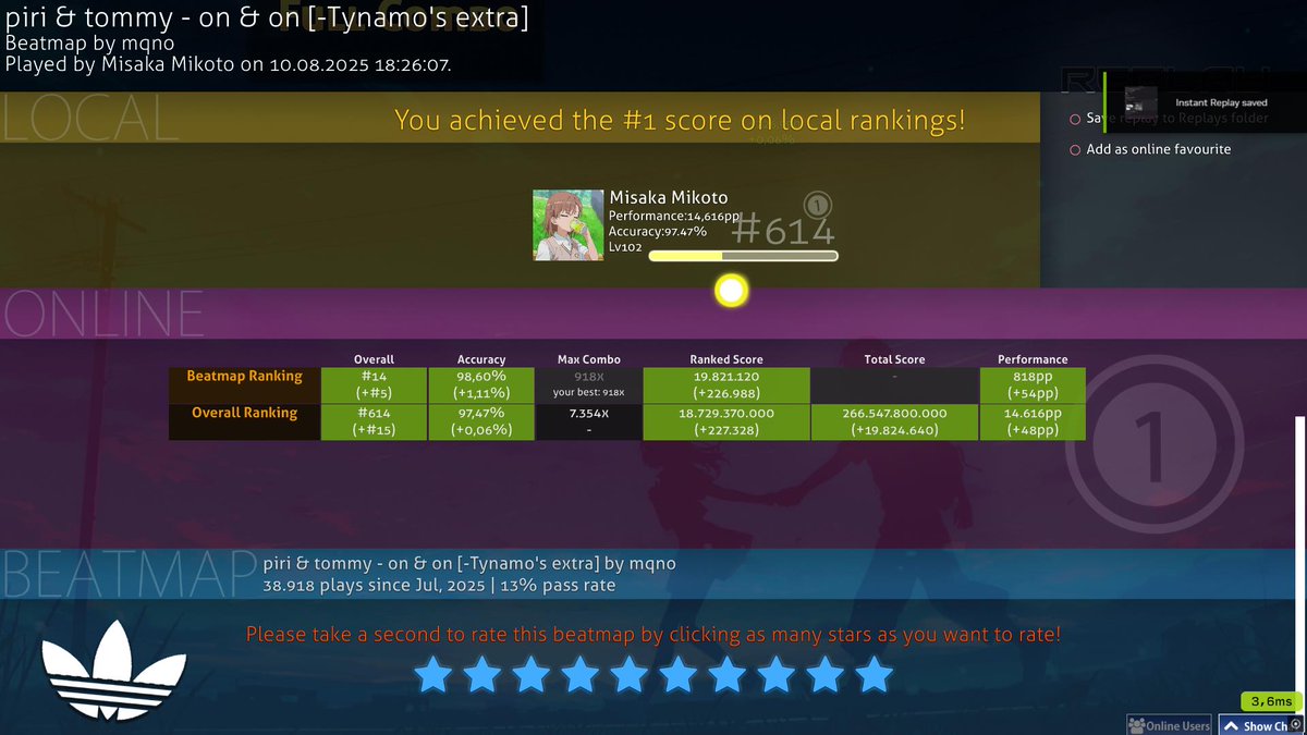 LETS GO!! 818pp we might be back