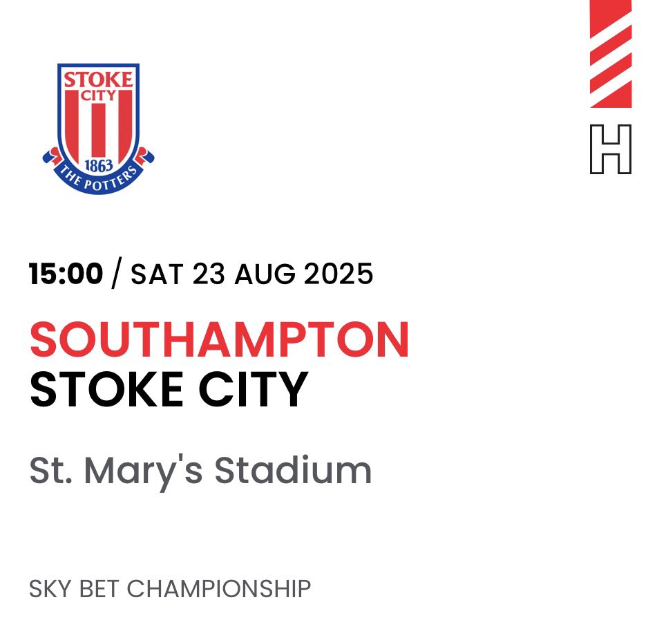Charity-Sports-Auctions (@sportsauctions_) on Twitter photo AUCTION TIME π΄βͺοΈβ½οΈ
A fantastic prize to raise funds for <a href="/SotonDIFTK/">Southampton DIFTK</a> donated by <a href="/SouthamptonFC/">Southampton FC</a>
2 directors passes to Saints v Stoke Saturday 23/08/25
β½οΈ Match Seats
β½οΈ Hospitality with food & drinks
Please bid if you are able and reposts appreciated
#SaintsFC AUCTION TIME π΄βͺοΈβ½οΈ
A fantastic prize to raise funds for <a href="/SotonDIFTK/">Southampton DIFTK</a> donated by <a href="/SouthamptonFC/">Southampton FC</a>
2 directors passes to Saints v Stoke Saturday 23/08/25
β½οΈ Match Seats
β½οΈ Hospitality with food & drinks
Please bid if you are able and reposts appreciated
#SaintsFC