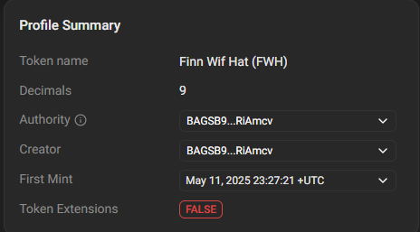kapybarman's tweet image. @finnbags
created this token long before the purchase of the cap. He was confident of his victory.   It seems people have started to notice! 

#FWH
3ET1A4xUG6j65PyAAmLmxCPivpmT6BNV1pTu4AVbBAGS