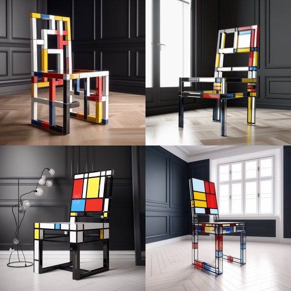 dr_ahmeddesign's tweet image. تصاميم كراسي من مادة البلاستك نفذتها بأستخدام الذكاء الاصطناعي لبحث منشور في مجلة علمية 🪑