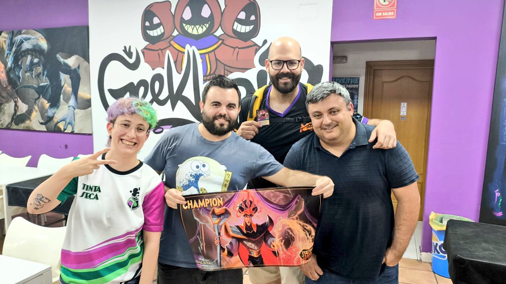 ¡Championship de #Lorcana de la
 temporada finalizado! 🙌

Enhorabuena a los ganadores 🏆