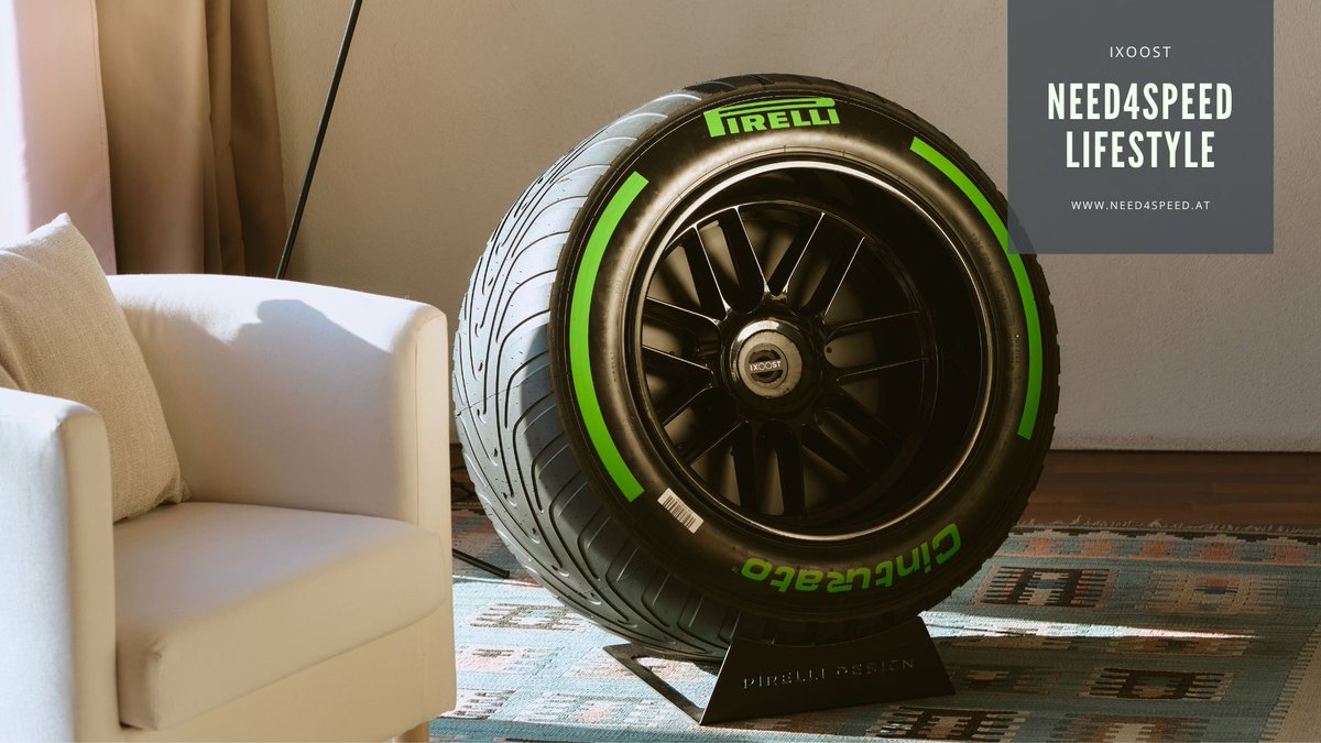 need4speed_at's tweet photo. 🏁 NEU BEI UNS: iXOOST – Motorsport trifft Sound! 

High End Lautsprecher als echter Pirelli Formel 1 Reifen!

👉https://t.co/JyO1o4yU2A

#Need4Speed #Lifestyle #iXOOST #Design #Pirelli #f1 https://t.co/iWLQMM6Xwi