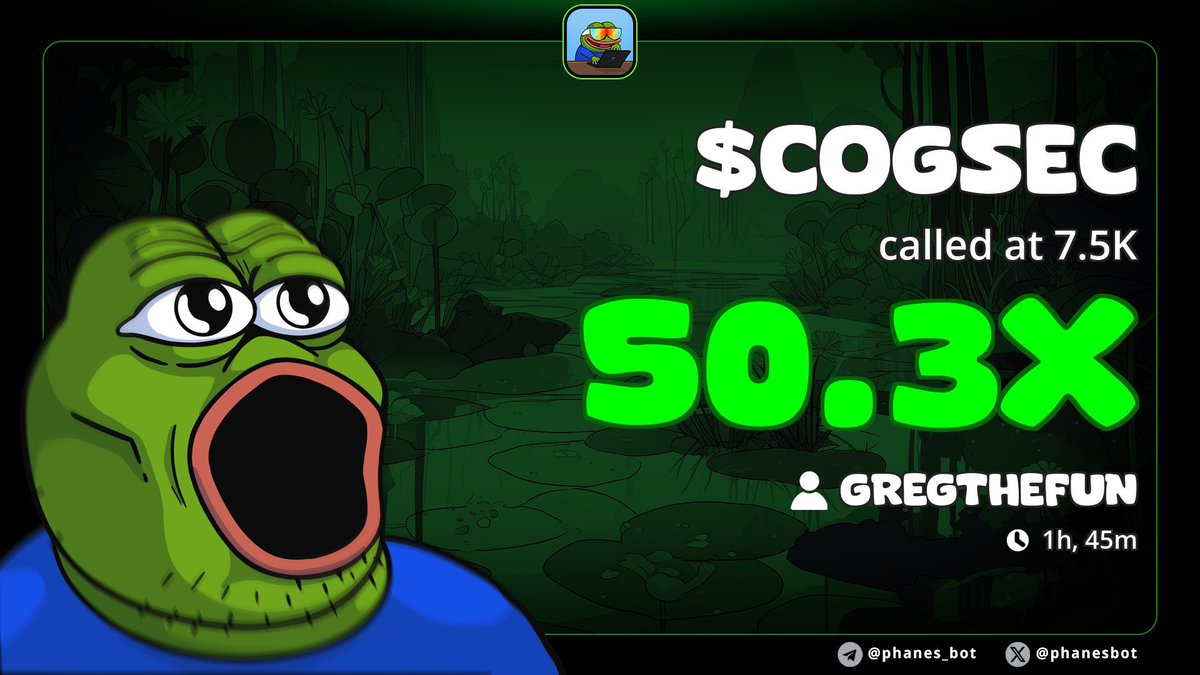 Called $COGSEC AT 7.5k mc . I am shaking right now . Life changing money I made now .