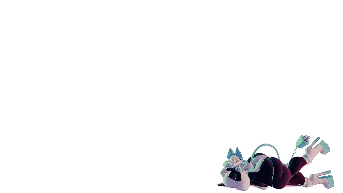 For anyone wanting to have some fun with thier desktop i came up with this png image so you can use it to your liking just have to lock your task bar so it looks like shes laying their
model: <a href="/CryptiaCurves/">🔞Cryptia🔞</a> #DELTARUNE 
im glad  paypal was able to work