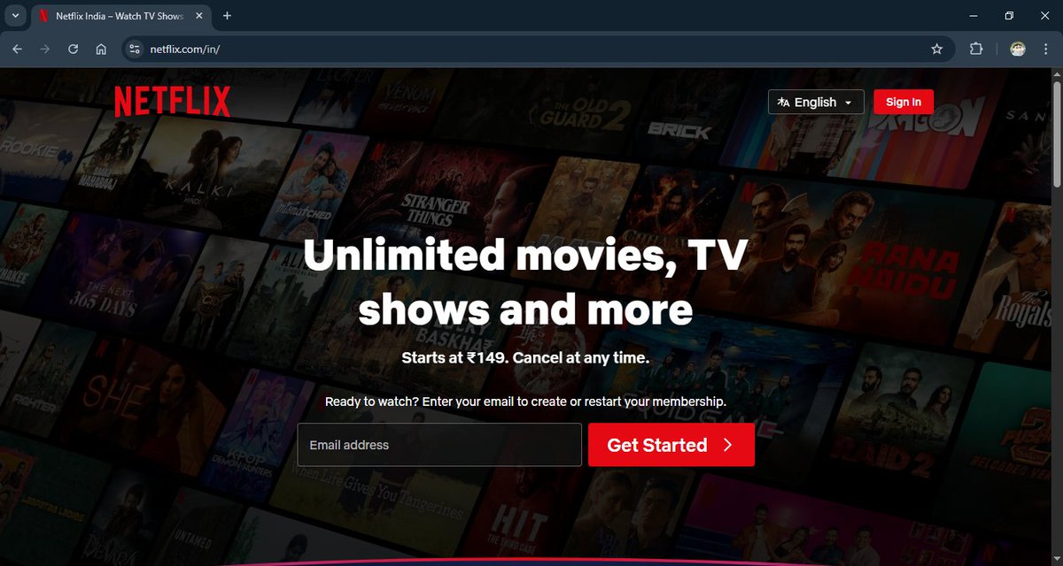 WasimDcode's tweet image. Day 10 / Week 1 — Rest &amp;amp; small wins: did an easy LeetCode for streak, revised topics, and built the Netflix clone header (email input + submit button). Took a walk with friend to recharge—ready for a stronger week. 💪 #DSA #WebDev #Clones #Netflix #wasimdcode #buildinpublic