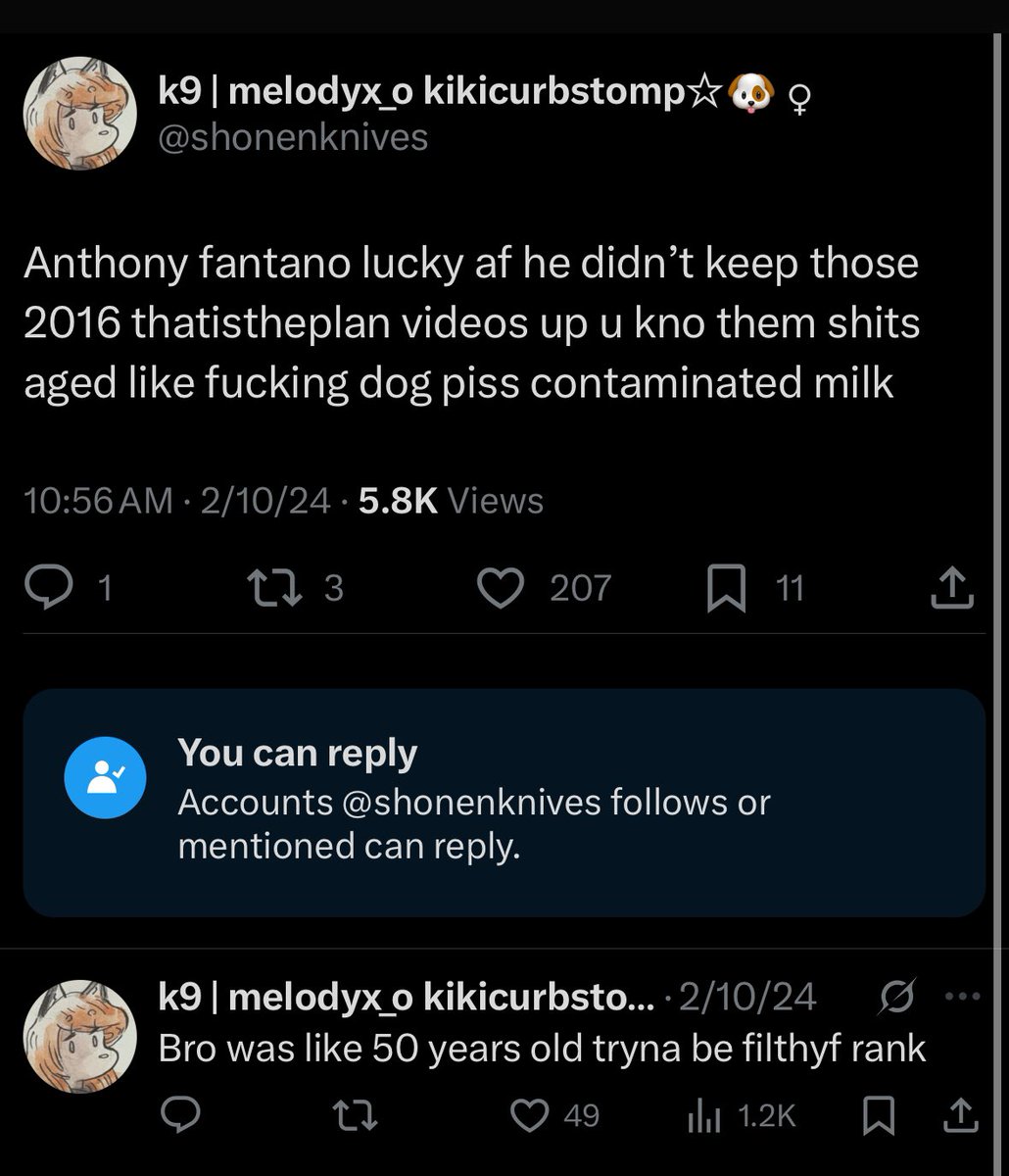 Ik that discourse is already over but i waz rly ahead of da curve