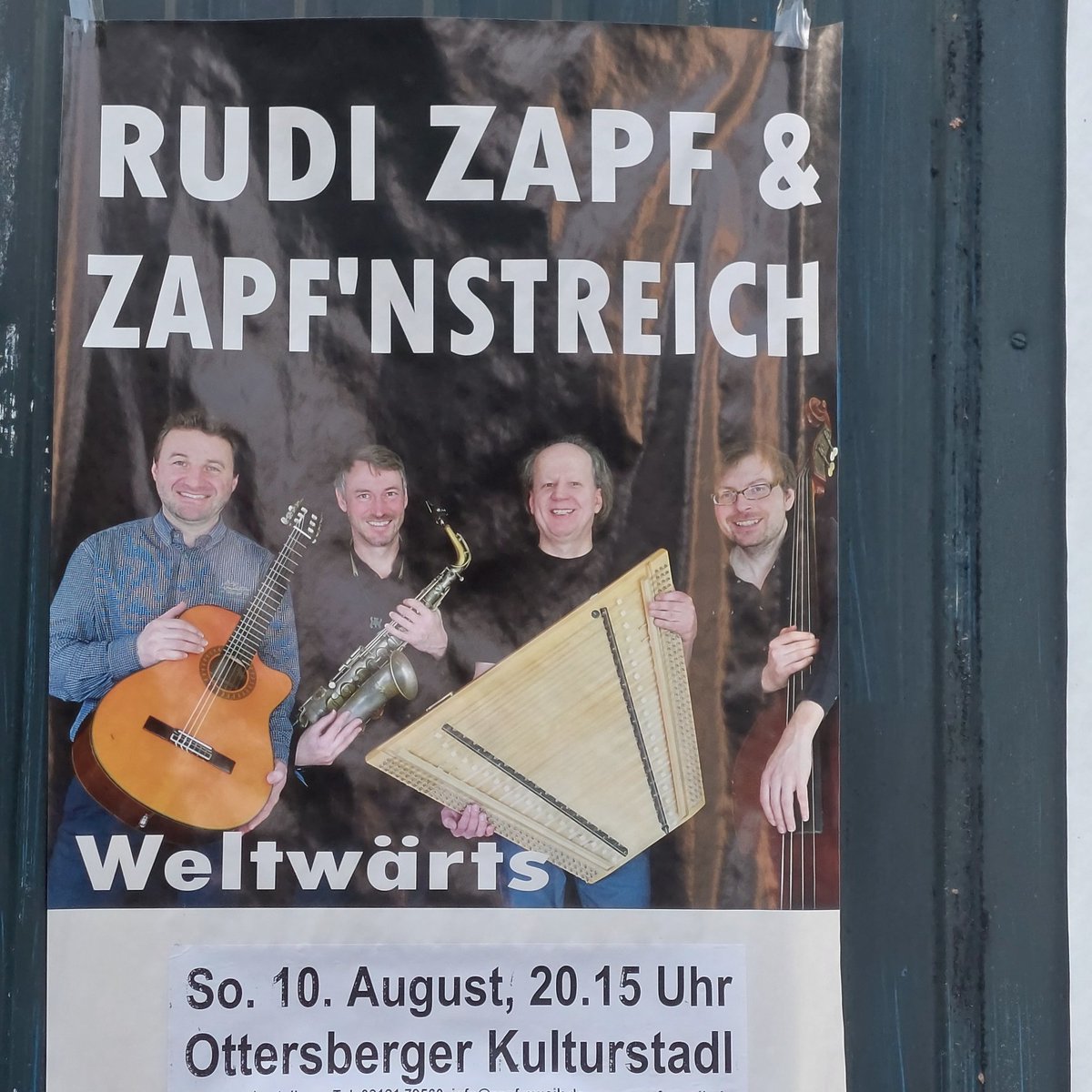 Der Meister mit Freunden heut Abend