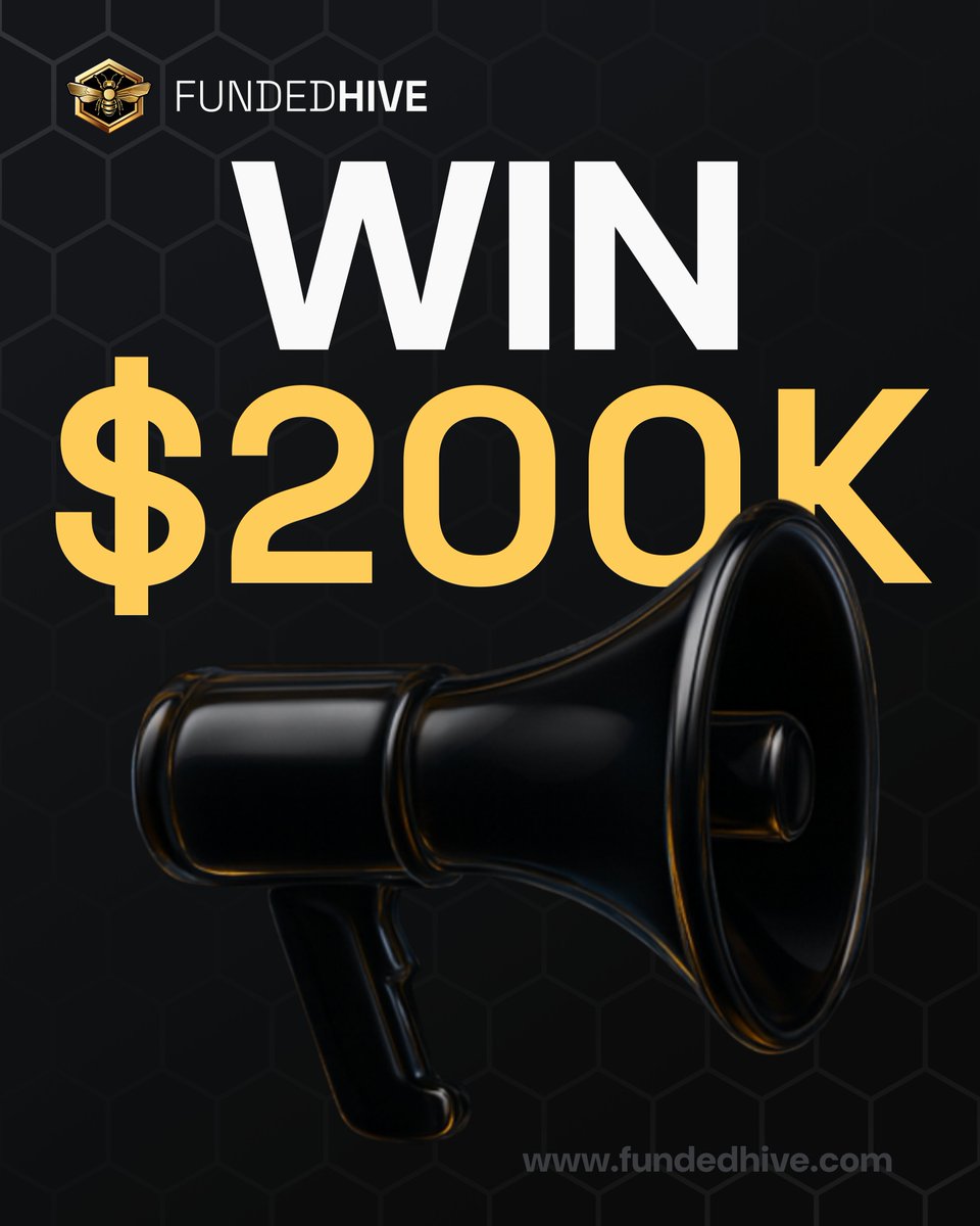 FundedHive (@fundedhive) on Twitter photo π― GIVEAWAY β Win a $200K FundedHive Classic Account π―
Weβre giving ONE trader the chance to run a $200K Classic Account with:
β‘ Instant payouts
π 2-Step account structure
π Newbee scaling option
To enter:
1οΈβ£ Follow <a href="/FundedHive/">FundedHive</a>
2οΈβ£ Like & Repost this post
3οΈβ£ Tag as many π― GIVEAWAY β Win a $200K FundedHive Classic Account π―
Weβre giving ONE trader the chance to run a $200K Classic Account with:
β‘ Instant payouts
π 2-Step account structure
π Newbee scaling option
To enter:
1οΈβ£ Follow <a href="/FundedHive/">FundedHive</a>
2οΈβ£ Like & Repost this post
3οΈβ£ Tag as many