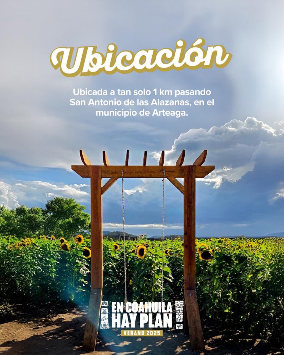 Disfruta momentos inolvidables en un lugar lleno de color, aire fresco y alegría.

 ¡Ideal para una escapada familiar o con amigos! (2/2)
#CoahuilaPaDelante #APasosDeGigante
<a href="/manolojim/">Manolo Jiménez Salinas</a> 
<a href="/GobDeCoahuila/">Gobierno de Coahuila</a> 
<a href="/SeTurCoah/">Secretaría de Turismo y Pueblos Mágicos Coahuila</a>