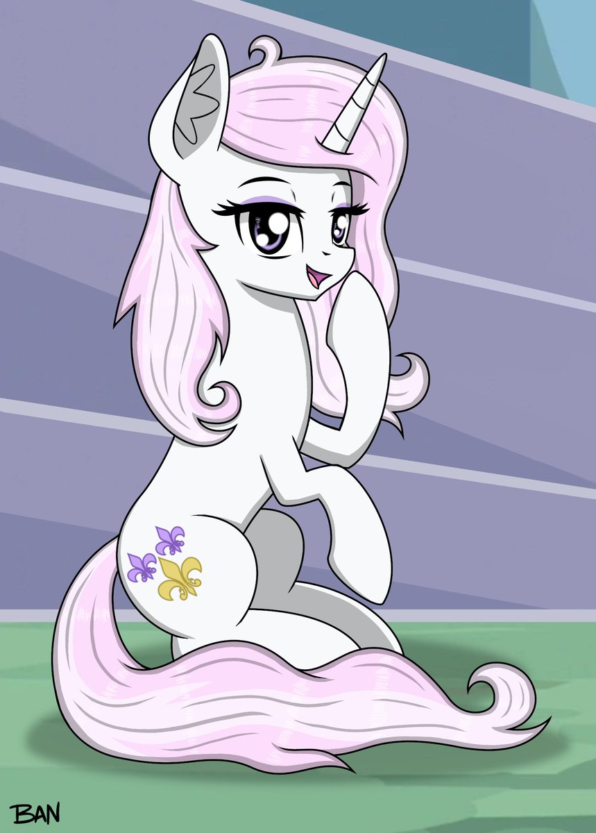 That French pony... her smug aura mocks me.