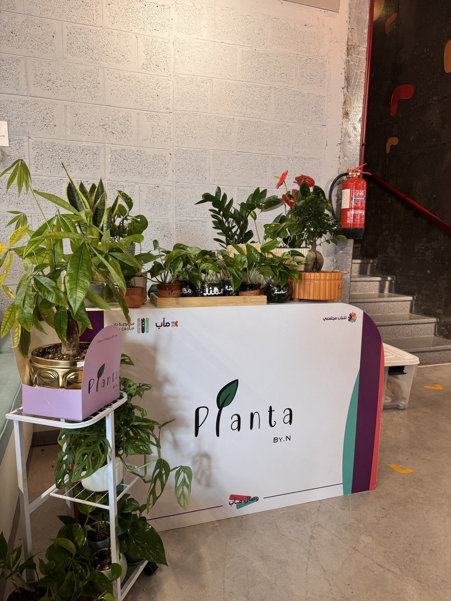 plantaByN's tweet photo. بلانتا في شركة "شباب مجتمعي"
بأنتظاركم لمدة ٣ ايام 🤩🌱 https://t.co/i2cuKr0mf9