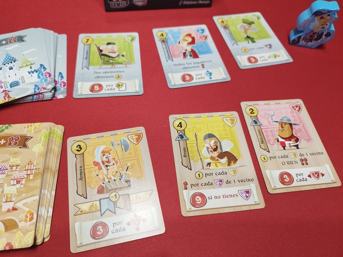carmavi5's tweet photo. #CastleCombo 🏰 construyendo nuestro propio reino 🤴🏻 eligiendo personajes 👤 del Castillo o la Villa 🏘️. Atrayendo a nobles, clérigo⛪, eruditos🎓, soldados🪖, artesanos y plebeyos🧕a nuestro territorio para activar su habilidades y ser los mejores del reino 🏆. @MalditoGamesES https://t.co/dXNXiDfSIp