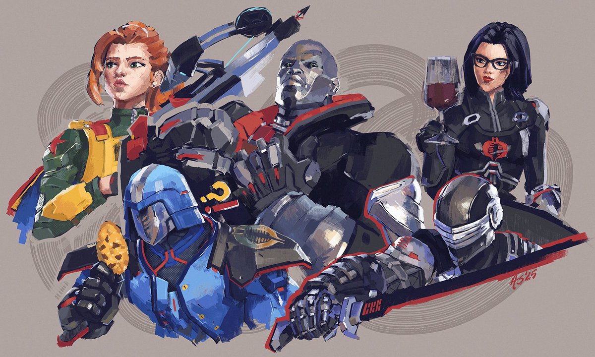 How is Reaper supposed to eat his cookie now 😟
I was very kindly gifted a code for the GI Joe collab, thanks <a href="/PlayOverwatch/">Overwatch</a> 🥰
#Overwatch_Partner #overwatch #overwatchfanart