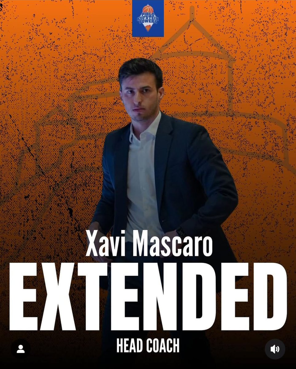 🇦🇹✍️ Xavi Mascaró seguirá al mando de los Kufstein Towers en la 2ª división austríaca.

Tras quedarse la pasada temporada a un solo paso del ascenso, el técnico español buscará este año llevar al equipo a la categoría superior. 🏀🔥