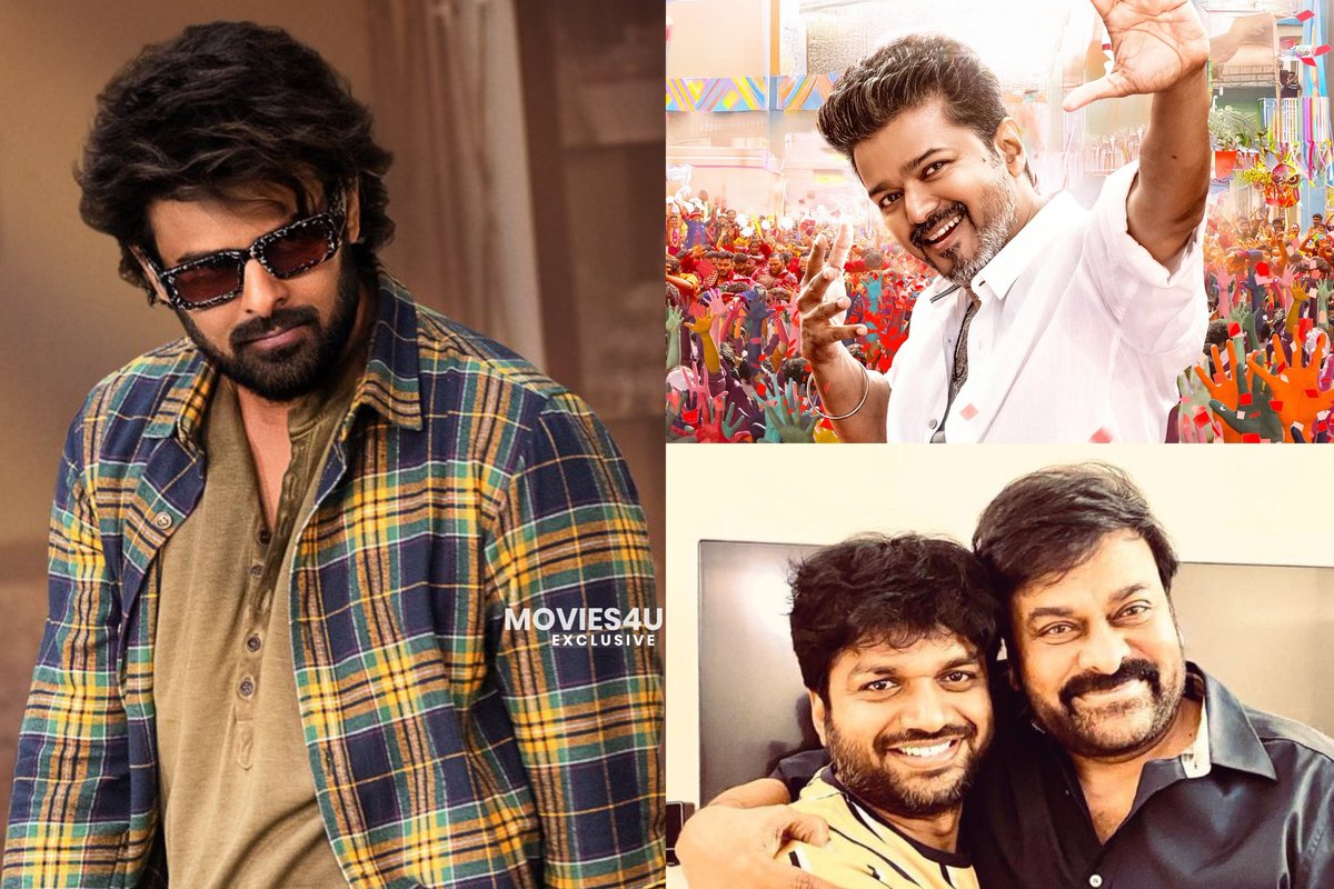 Gemalpha_88's tweet photo. Sankranthi 2026 - Tentative release dates... Jam-packed...! 🥶🔥💥💥🔥
#TheRajaSaab - Jan 9th 2026
#JanaNayagan - Jan 9th 2026
#ChiruAnil - Jan 10th 2026
#RT67 - Jan 12th 2026
#AnaganagaOkaRaju - Jan 12th 2026 https://t.co/iX64FPwlDw